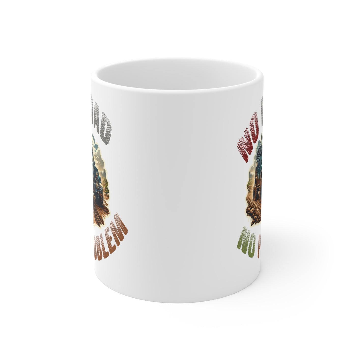 Offroad white Mug 11Oz