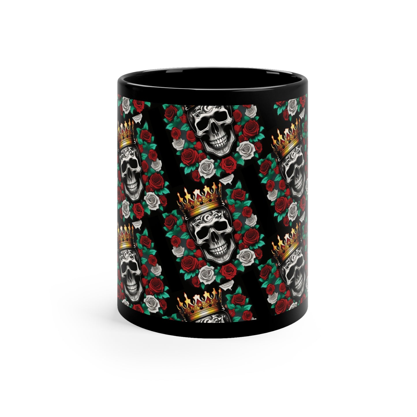 Black Mug Tattoo Designed