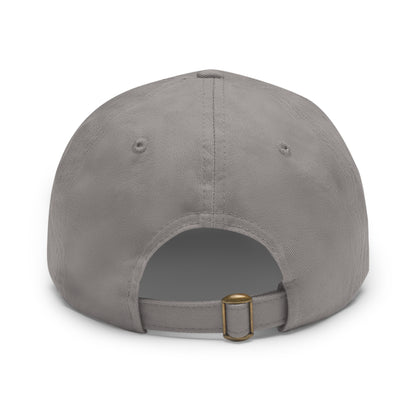 Offroad Dad Hat with Leather Patch (Round)