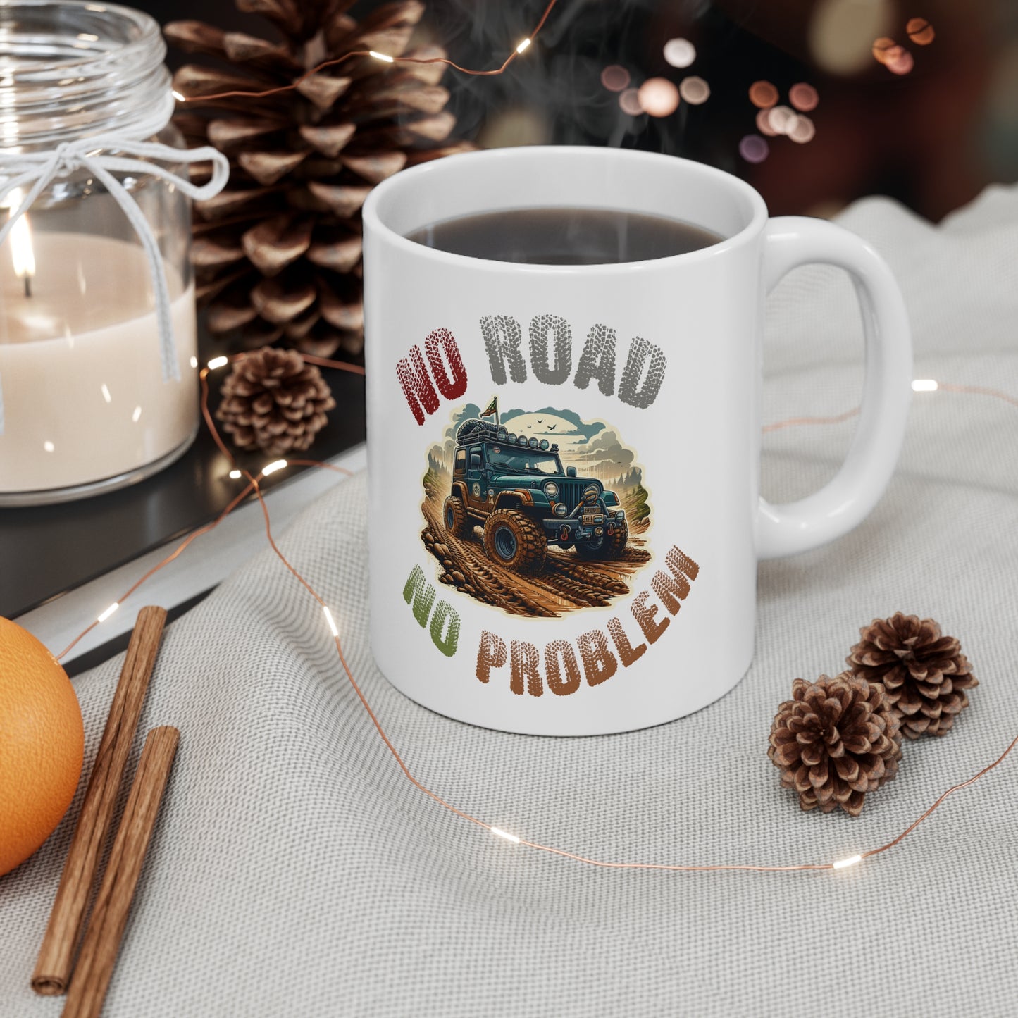 Offroad white Mug 11Oz