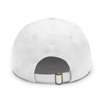 Offroad Dad Hat with Leather Patch (Round)