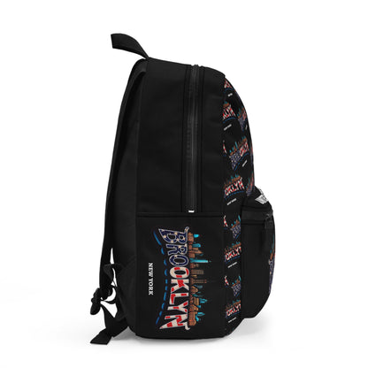 United States Brooklyn New York printed Backpack - Bag (black edition)