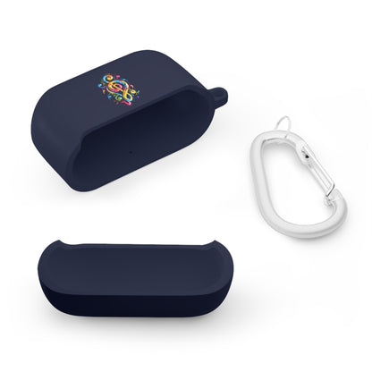 AirPods and AirPods Pro Case Cover with Graffiti Style Colorful Musical Notation Inspired Symbols