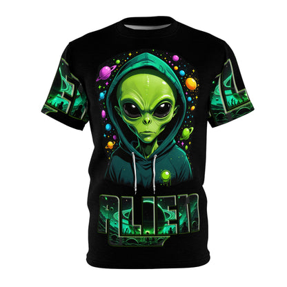 Alien design unisex t-shirt