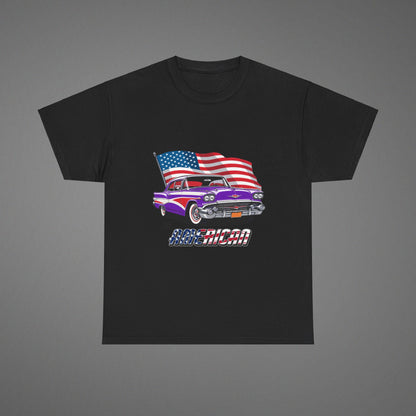 Retro American muscle car t-shirt