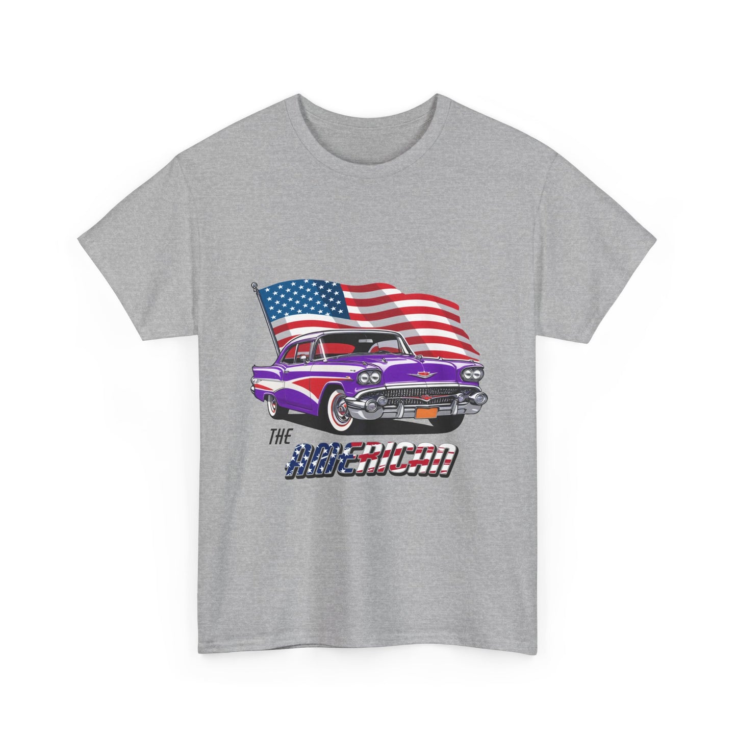 Retro American muscle car t-shirt