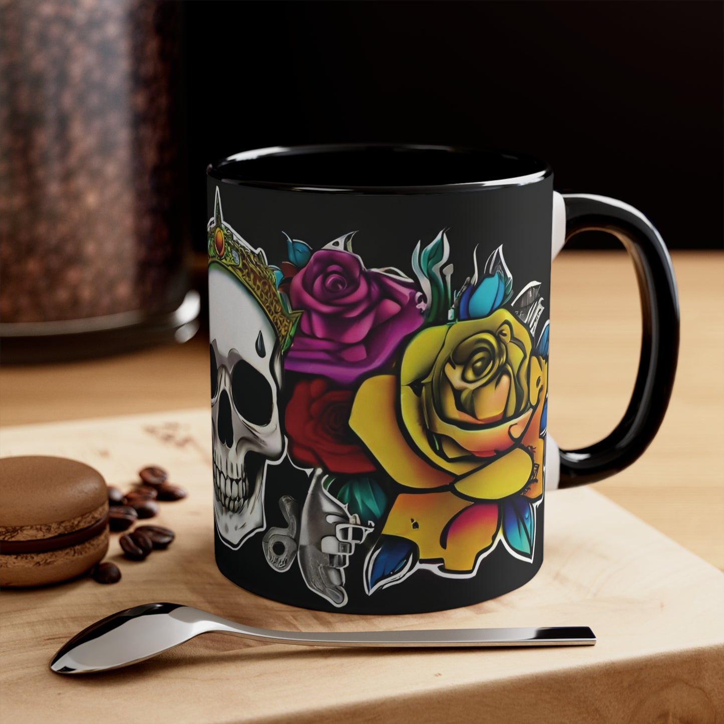 Tattoo design coffee mug