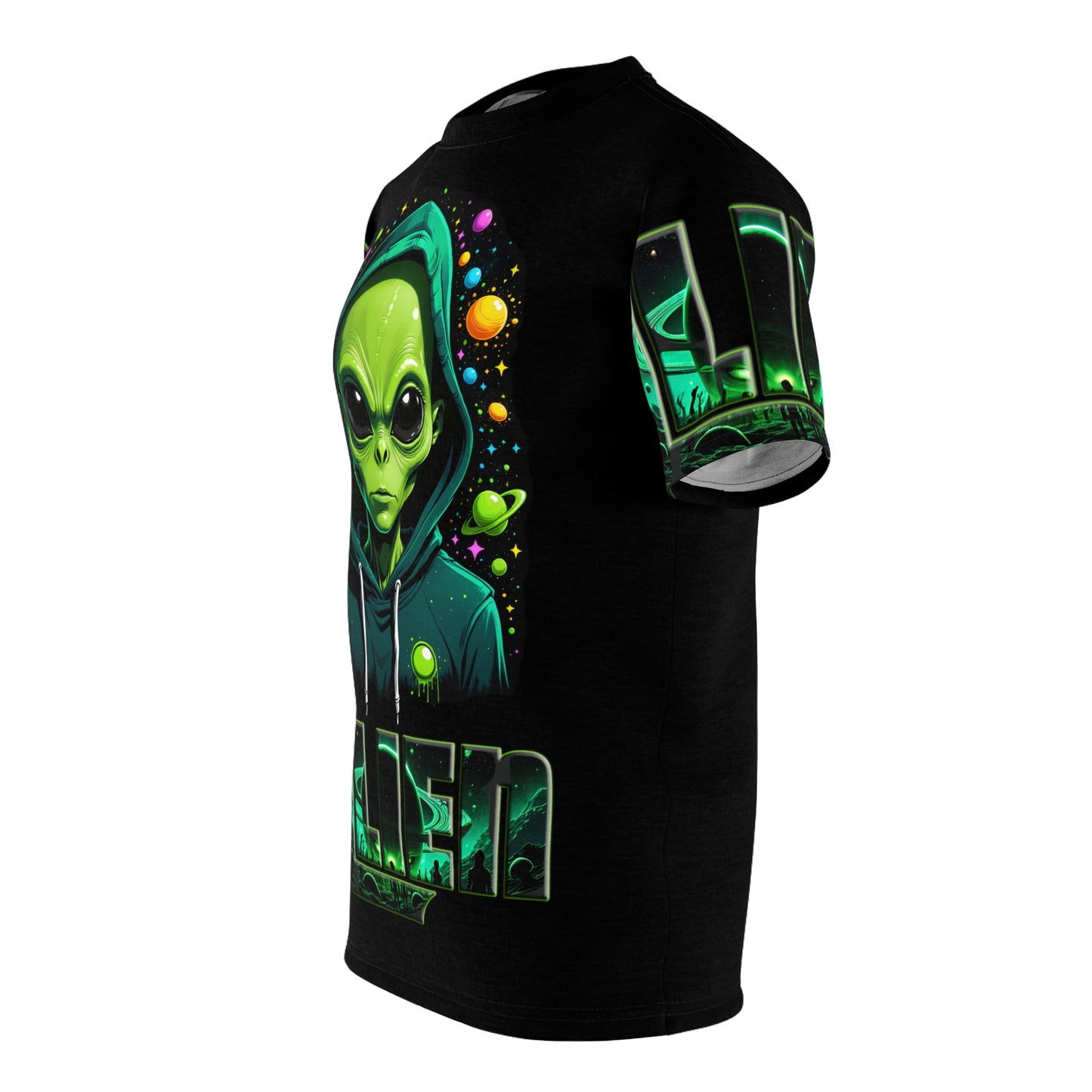 Alien design unisex t-shirt