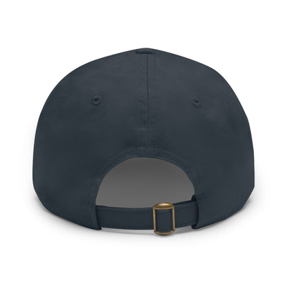 Offroad Dad Hat with Leather Patch (Round)