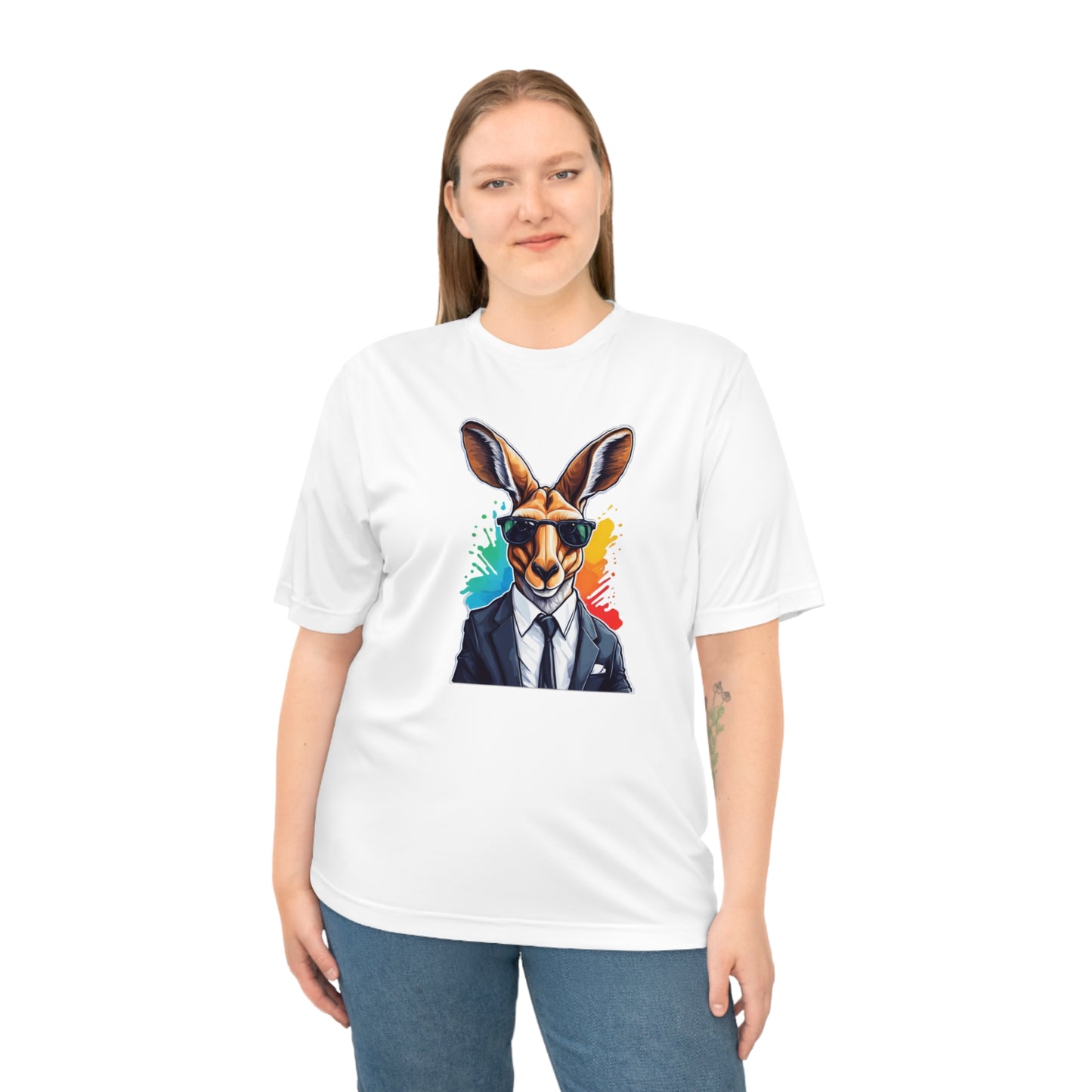 T-shirt with Kangaroo Design unisex