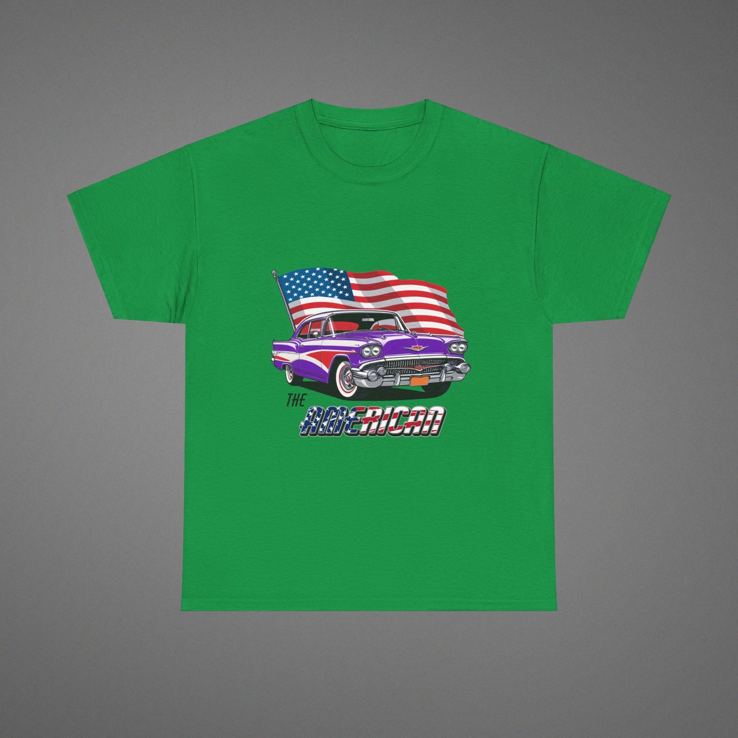 Retro American muscle car t-shirt