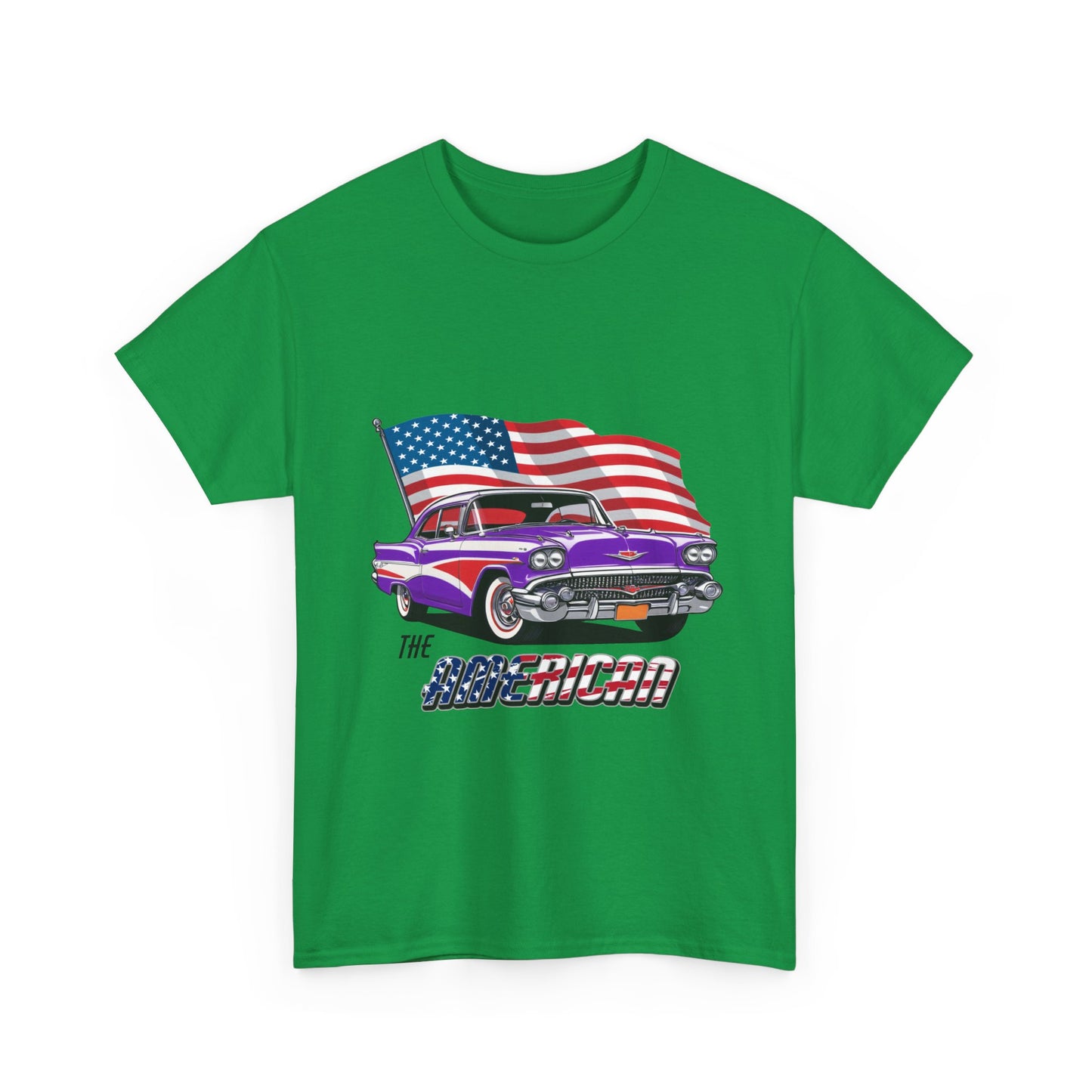 Retro American muscle car t-shirt