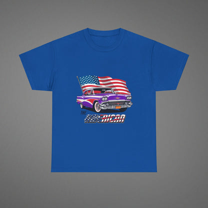 Retro American muscle car t-shirt