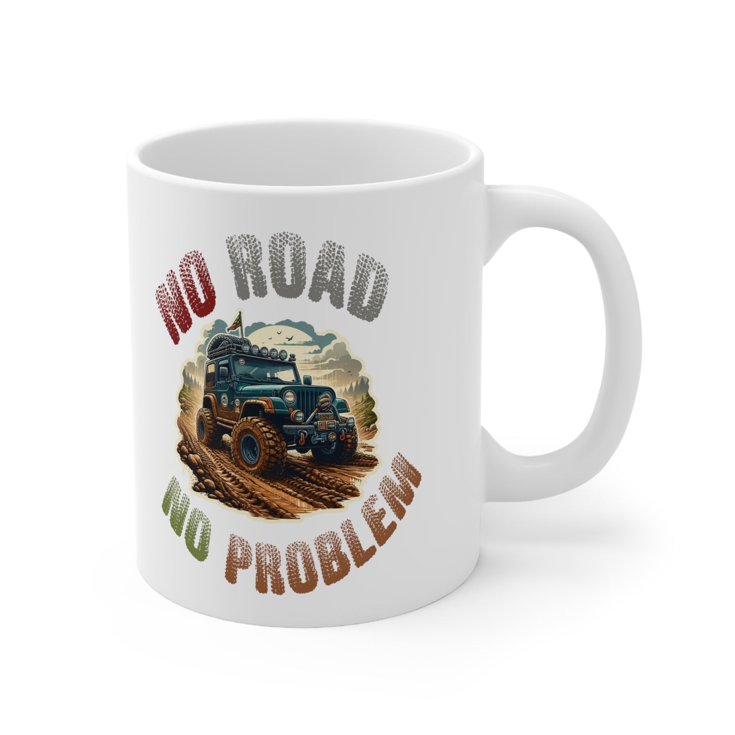 Offroad white Mug 11Oz