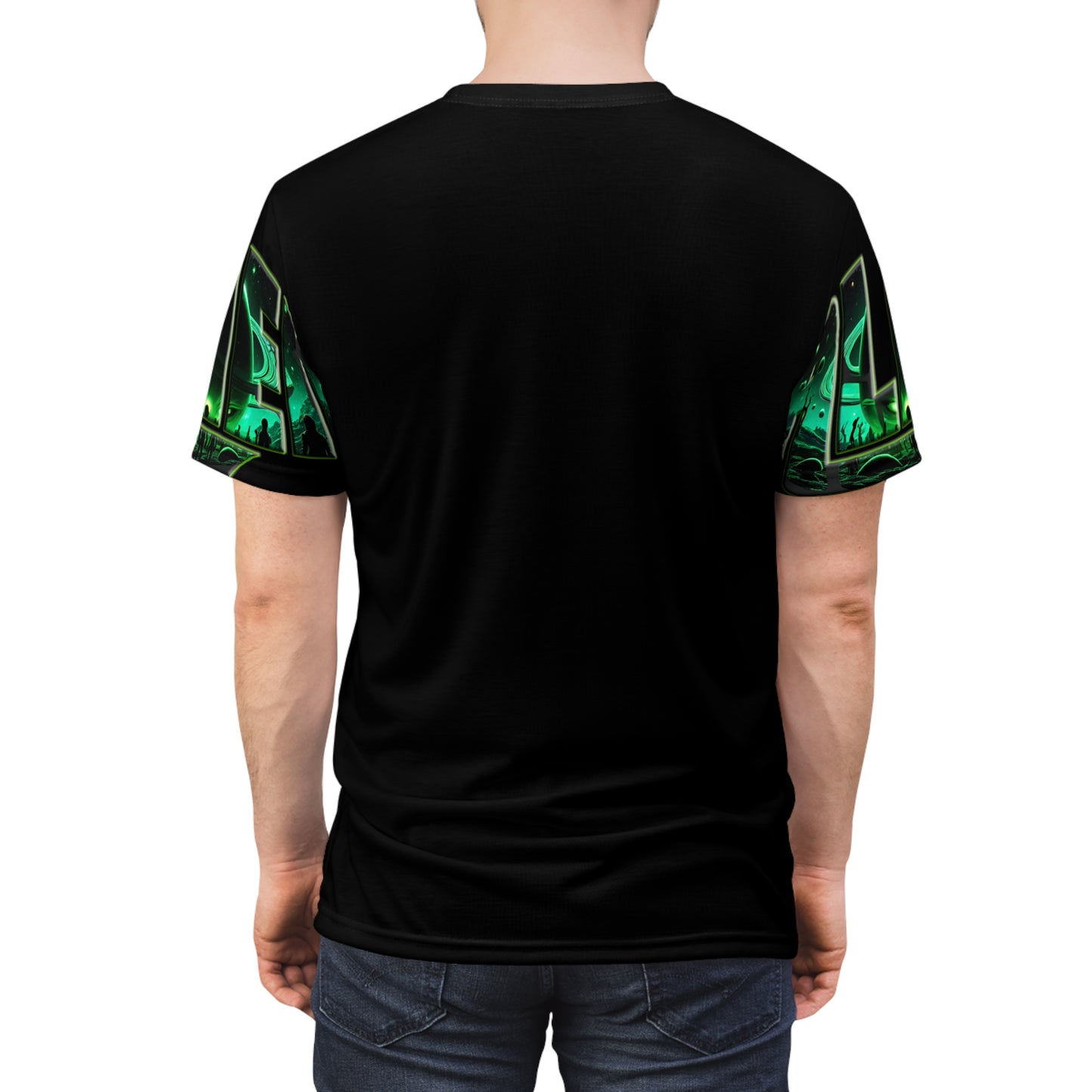 Alien design unisex t-shirt