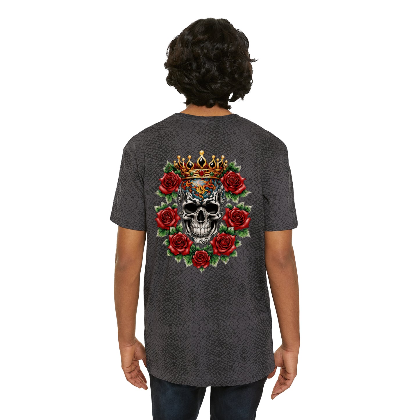 Men's Fine Jersey Tee (skull design) t-shirt