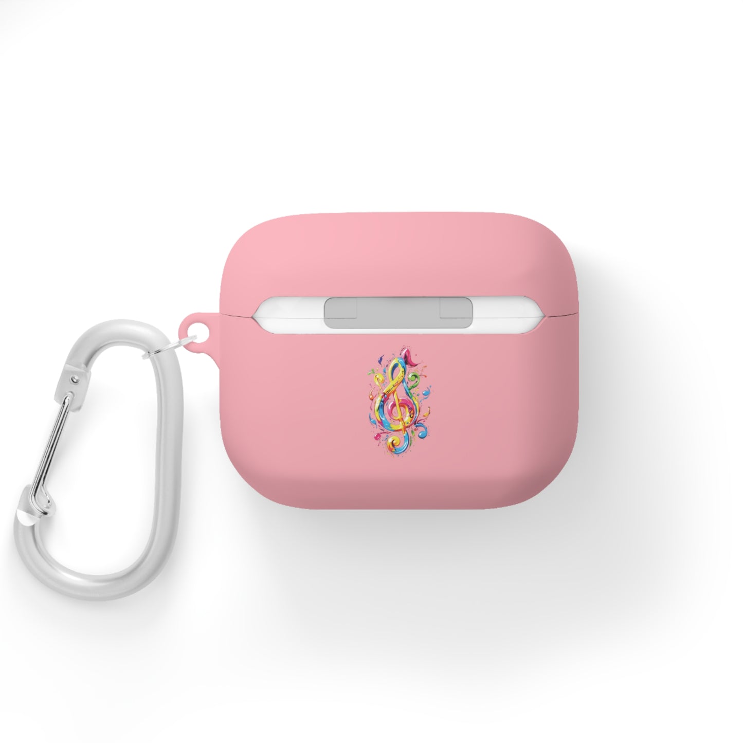 AirPods and AirPods Pro Case Cover with Graffiti Style Colorful Musical Notation Inspired Symbols