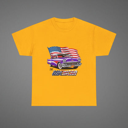 Retro American muscle car t-shirt