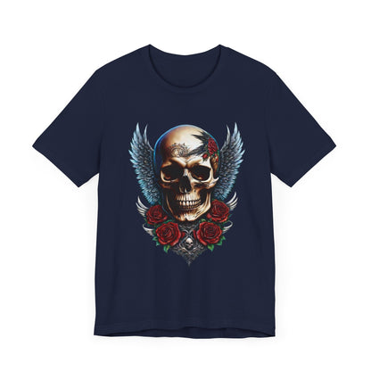 Unisex Jersey Short Sleeve Tee (skull design)