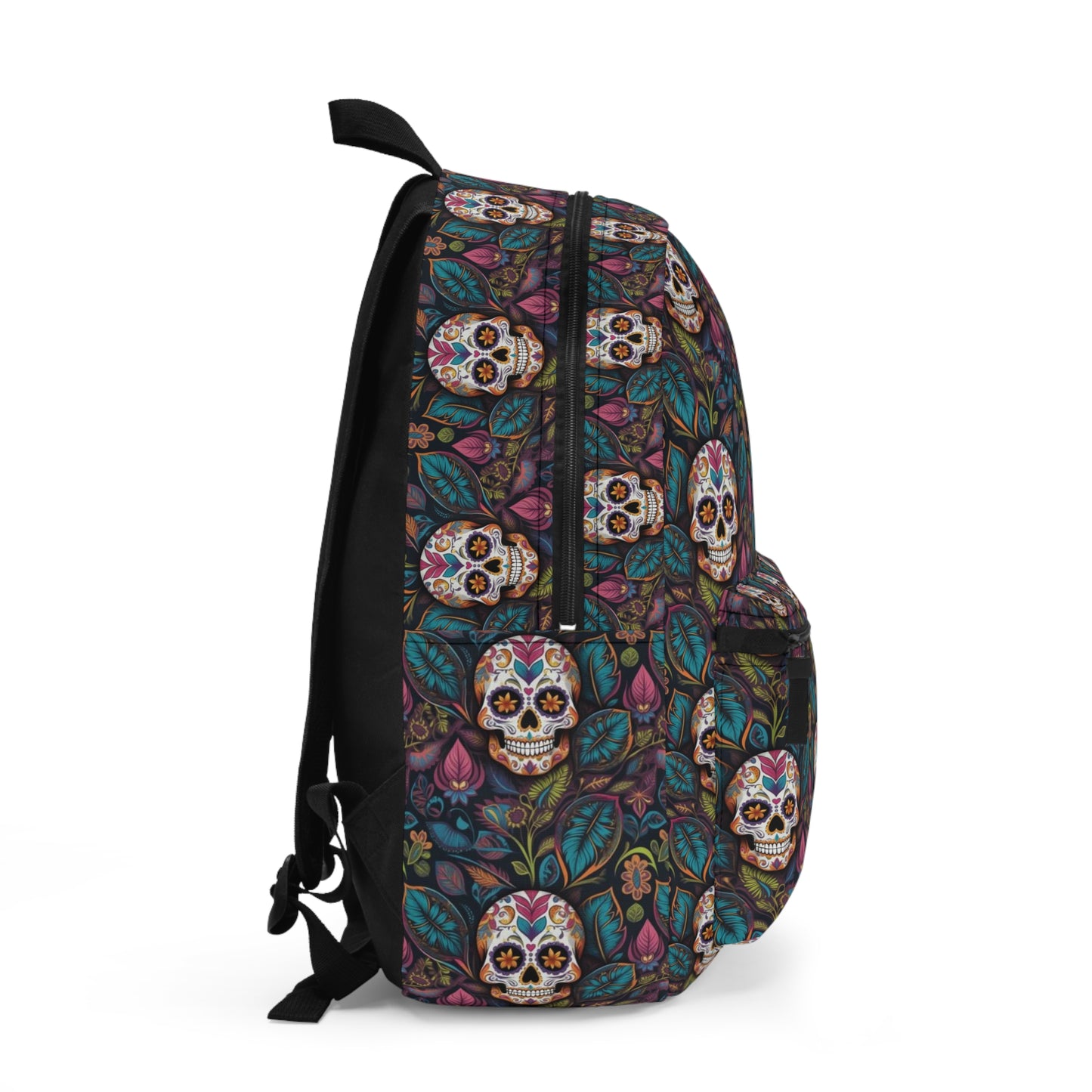 Sugar skulls backpack - colorful bag