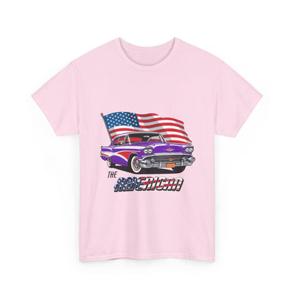 Retro American muscle car t-shirt