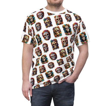 Sugar skulls unisex t-shirt