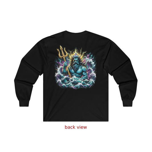 Poseidon Design Long Sleeve T-shirt